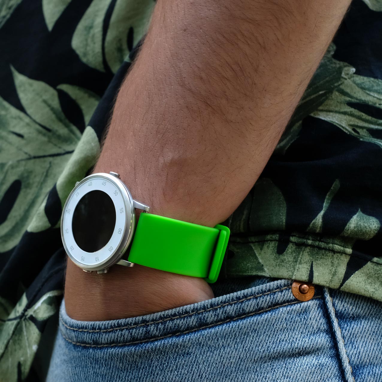 Silicone Watchband - 19mm with Quick Release