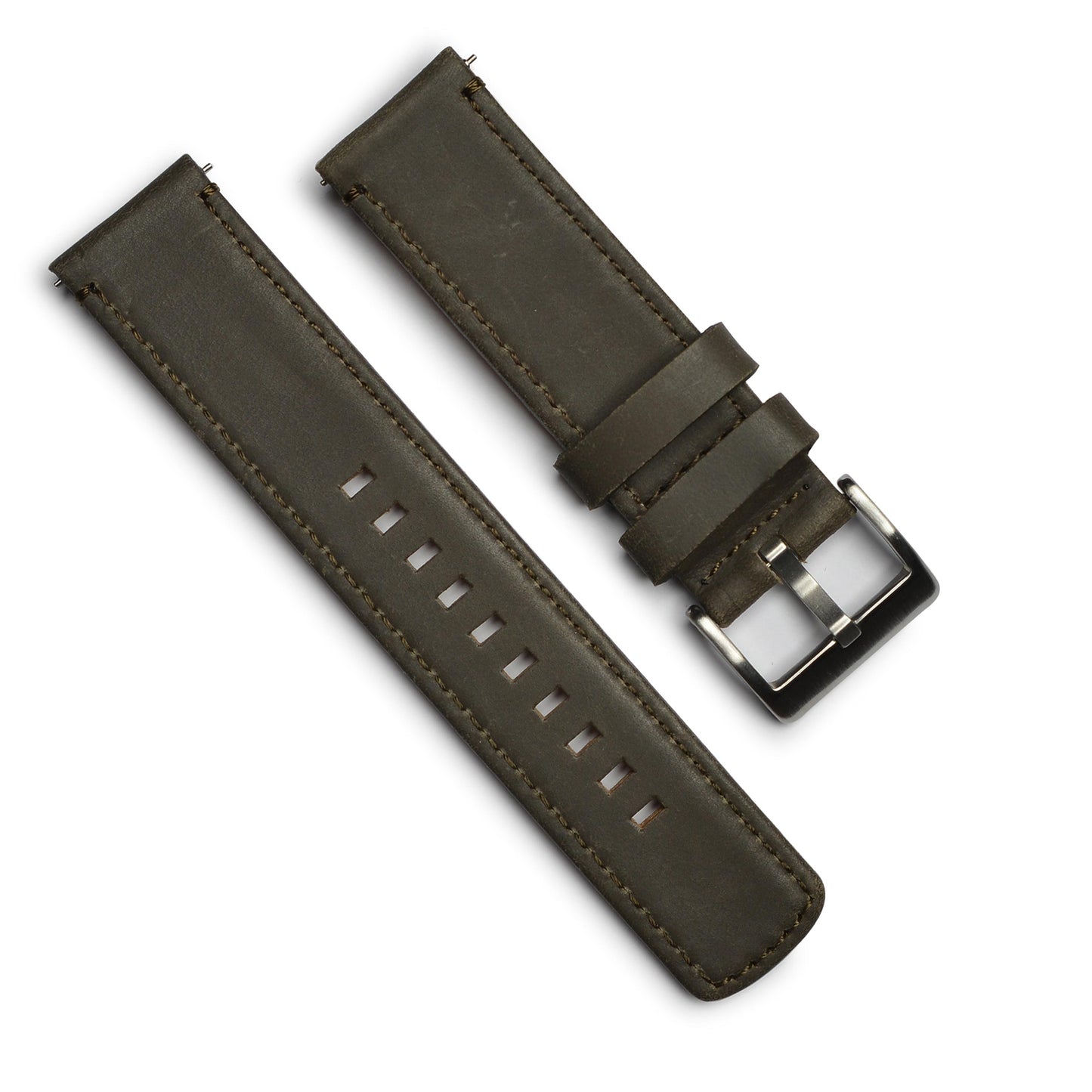 Leather Watchband – 22mm with Quick Release