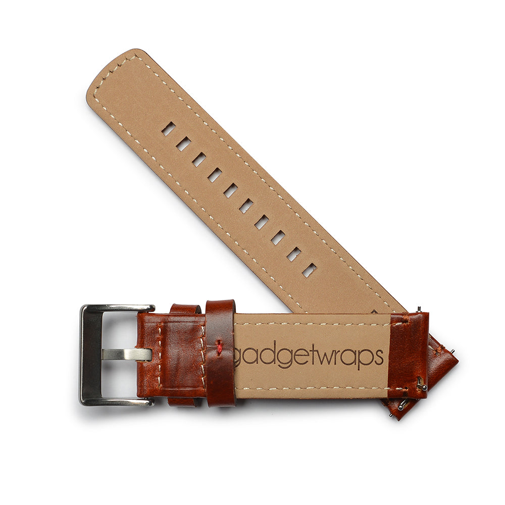 Leather Watchband – 22mm with Quick Release