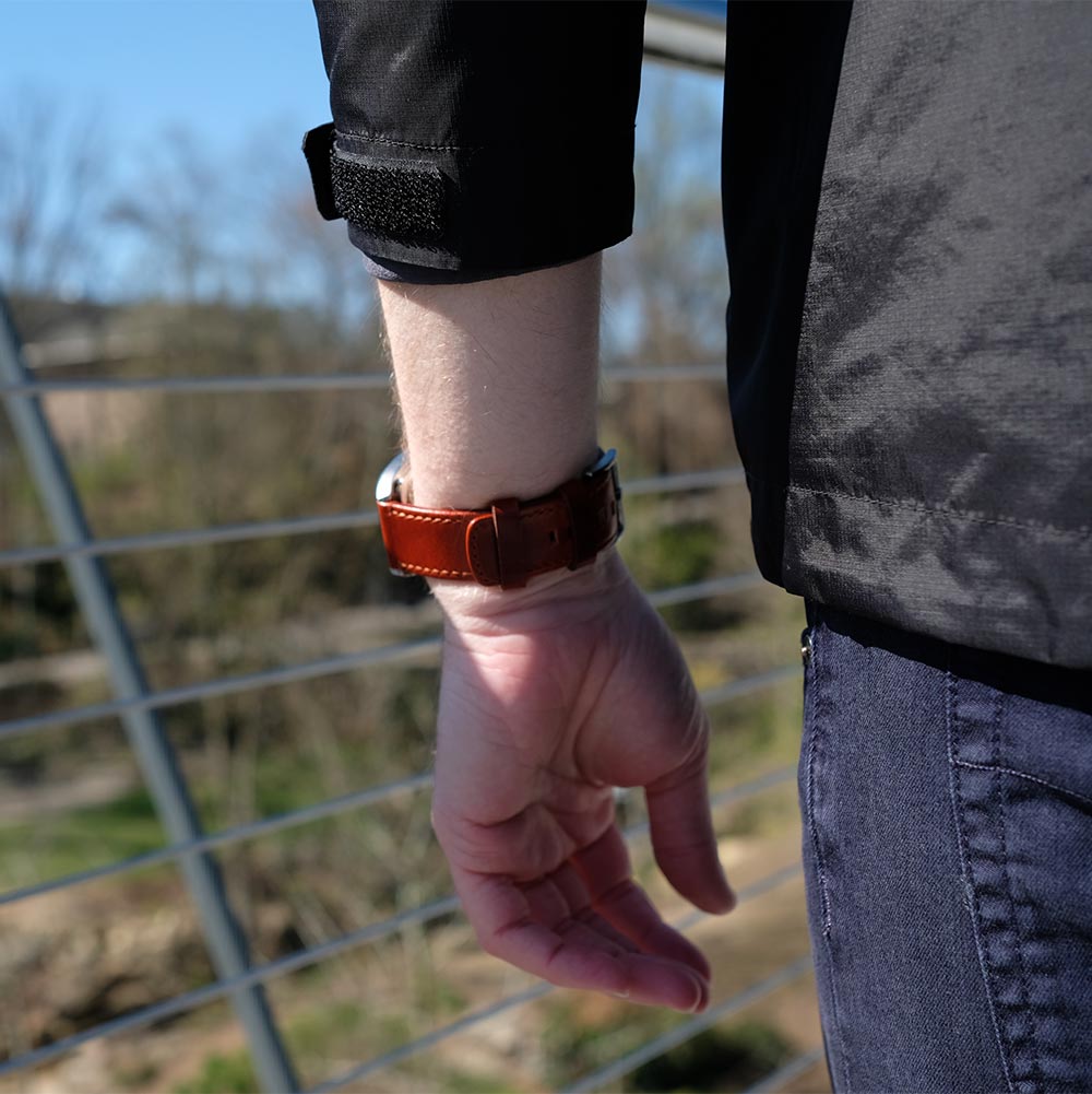 Leather Watchband – 22mm with Quick Release