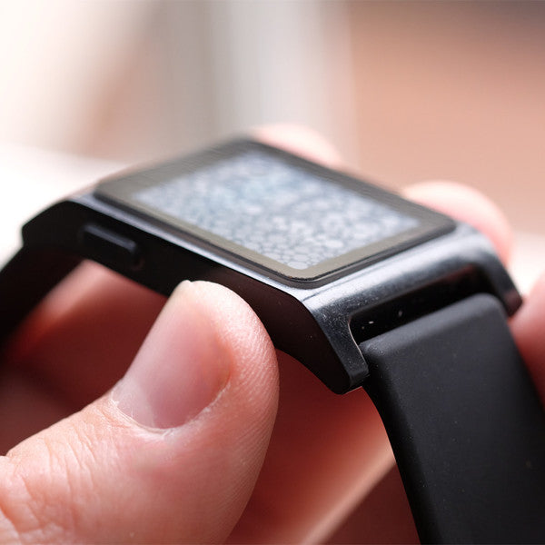 Pebble Wet Install Clear Screen Protector (2 Pack) – GadgetWraps