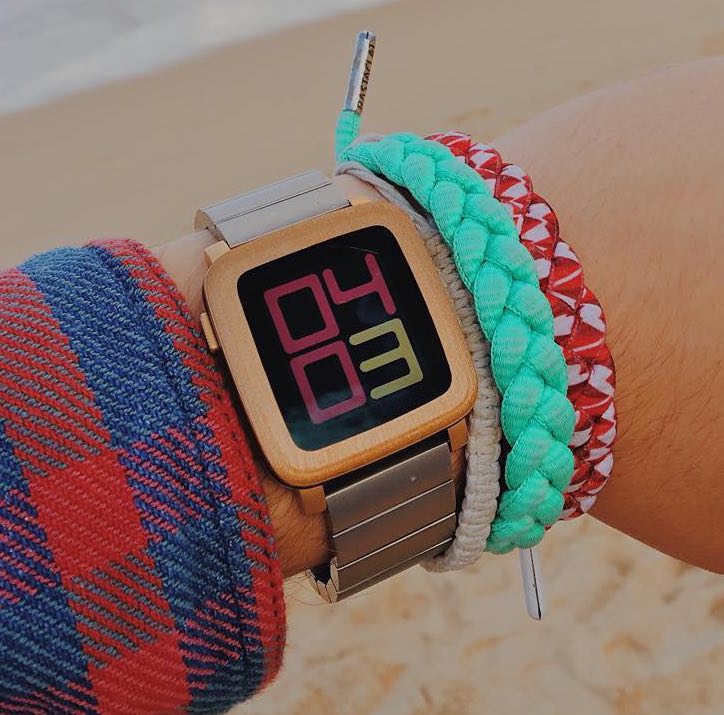 Pebble Time Steel