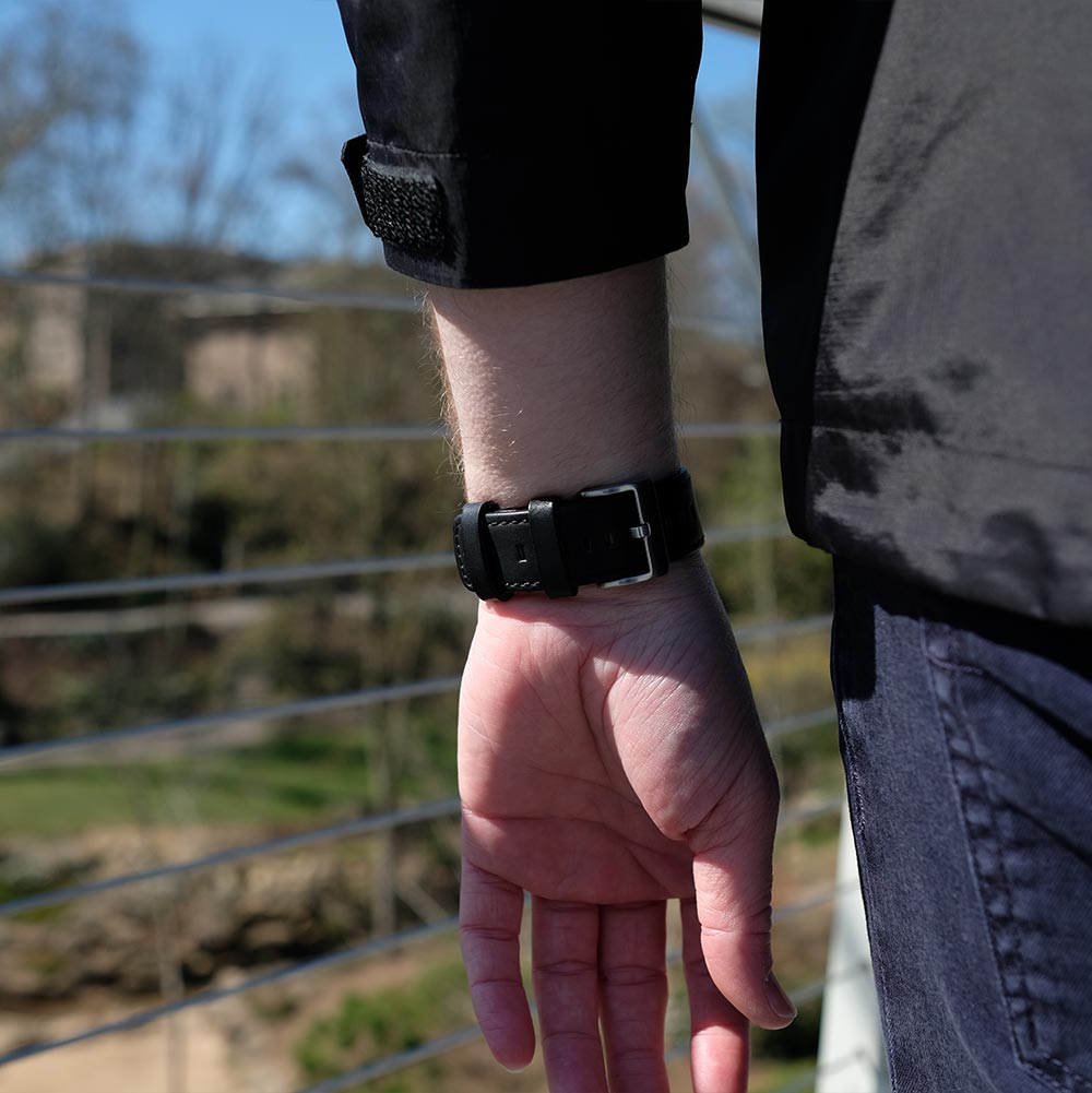 Leather Watchband – 20mm with Quick Release