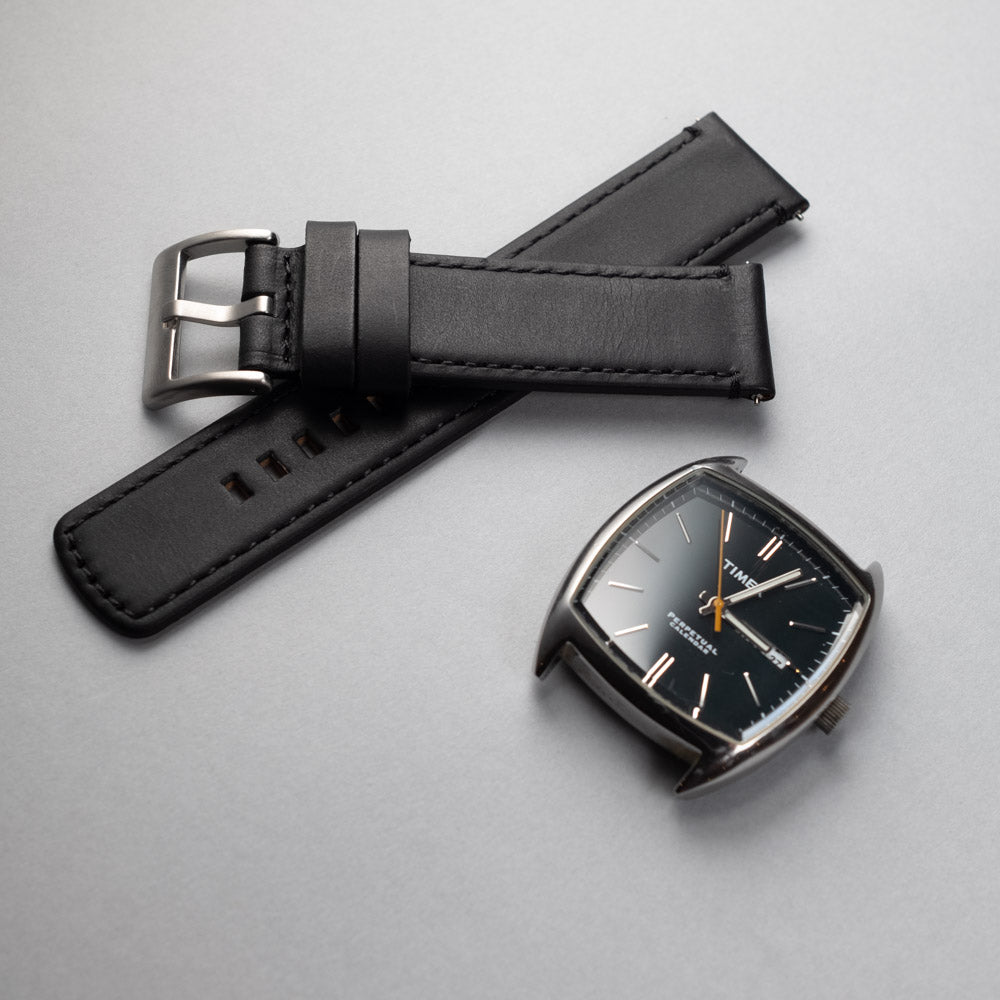 Leather Watchband – 20mm with Quick Release