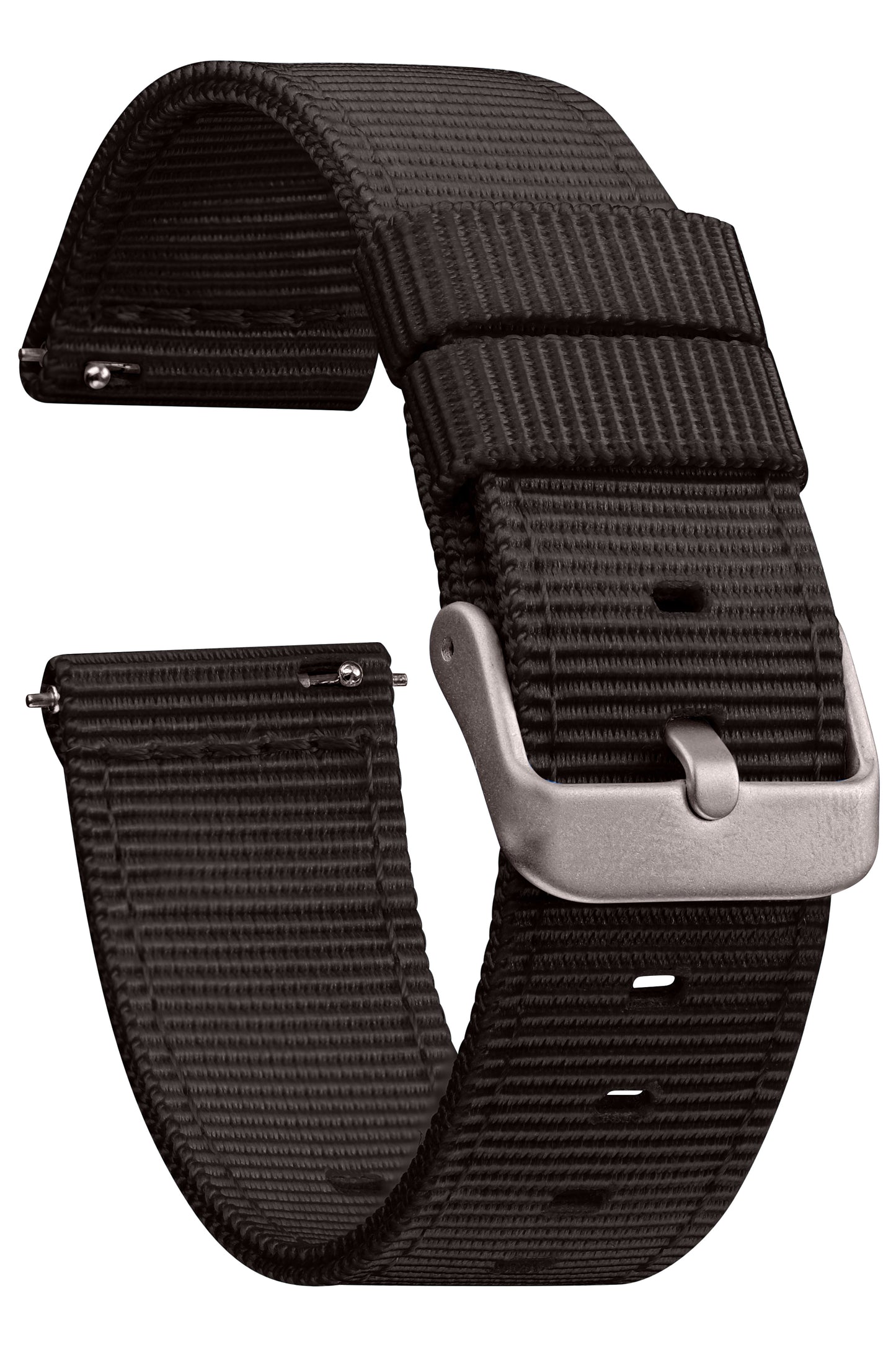 NATO Style 2 Piece Nylon Watchband - 19mm with Quick Release