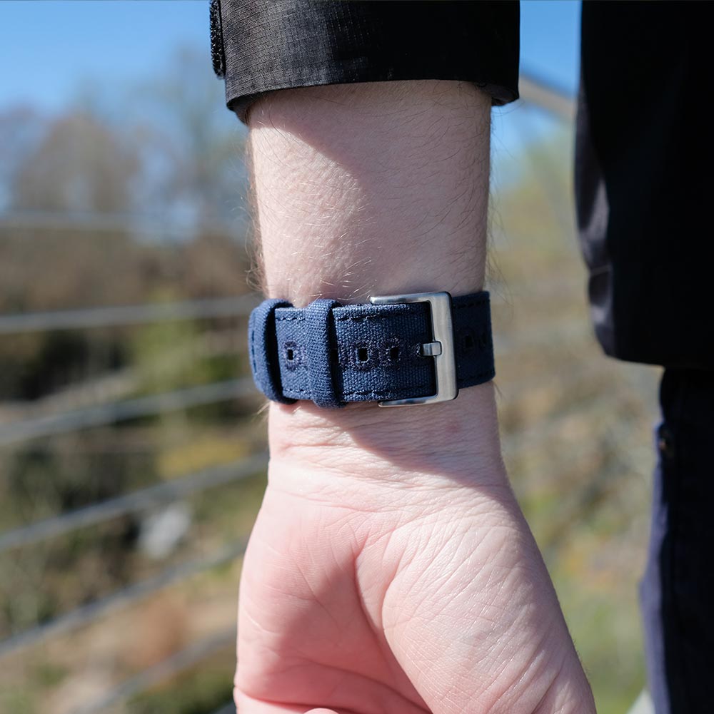 Canvas Watchband – 20mm with Quick Release