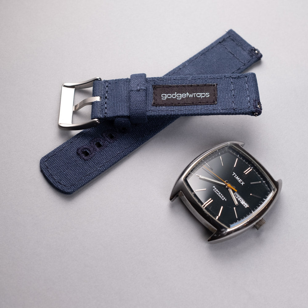 Canvas Watchband – 20mm with Quick Release