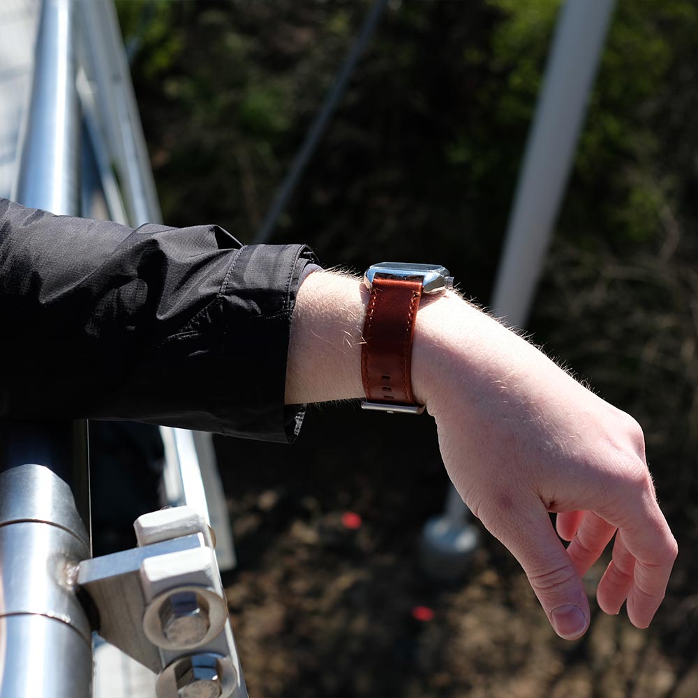 Leather Watchband – 20mm with Quick Release