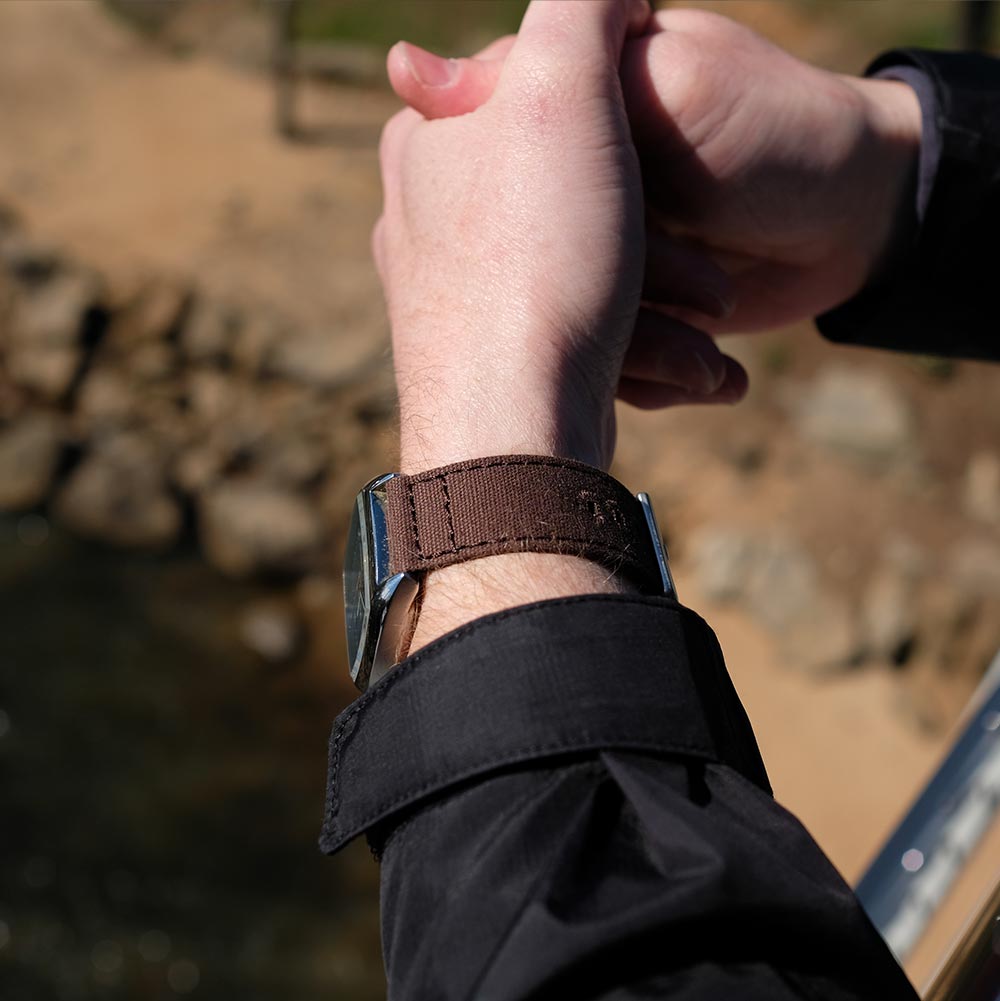 Canvas Watchband – 20mm with Quick Release