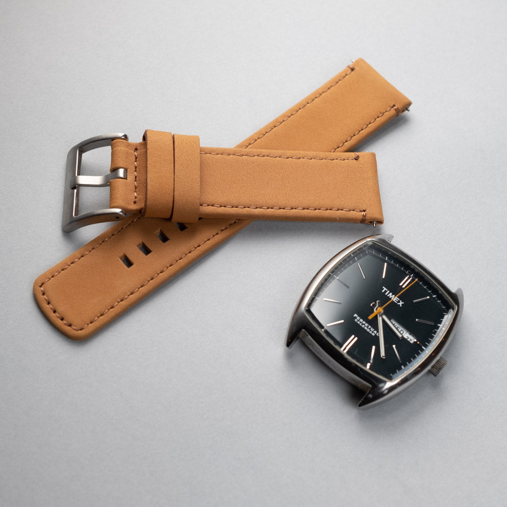 Leather Watchband – 20mm with Quick Release