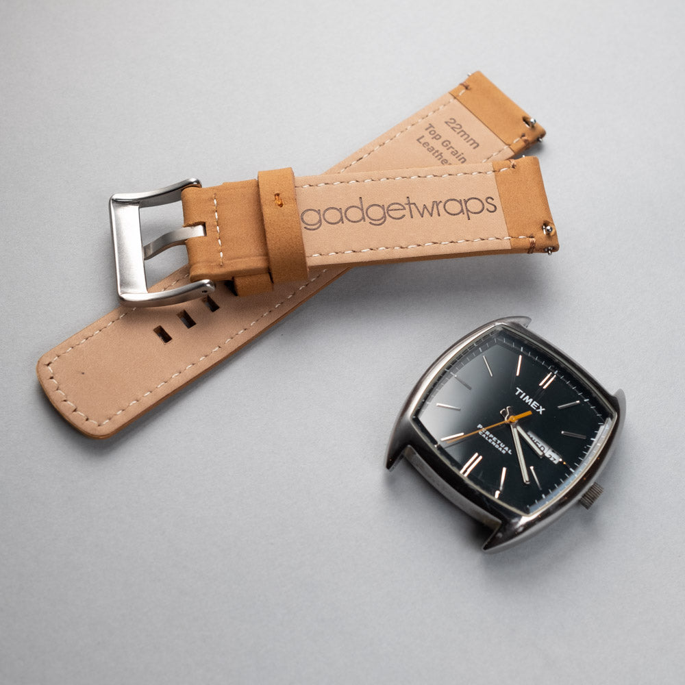 Leather Watchband – 20mm with Quick Release