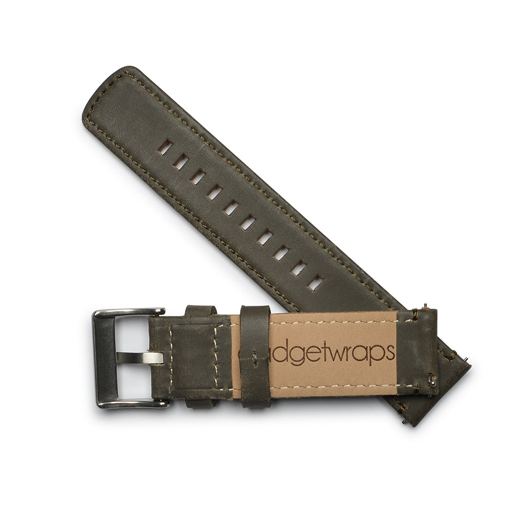Leather Watchband – 20mm with Quick Release