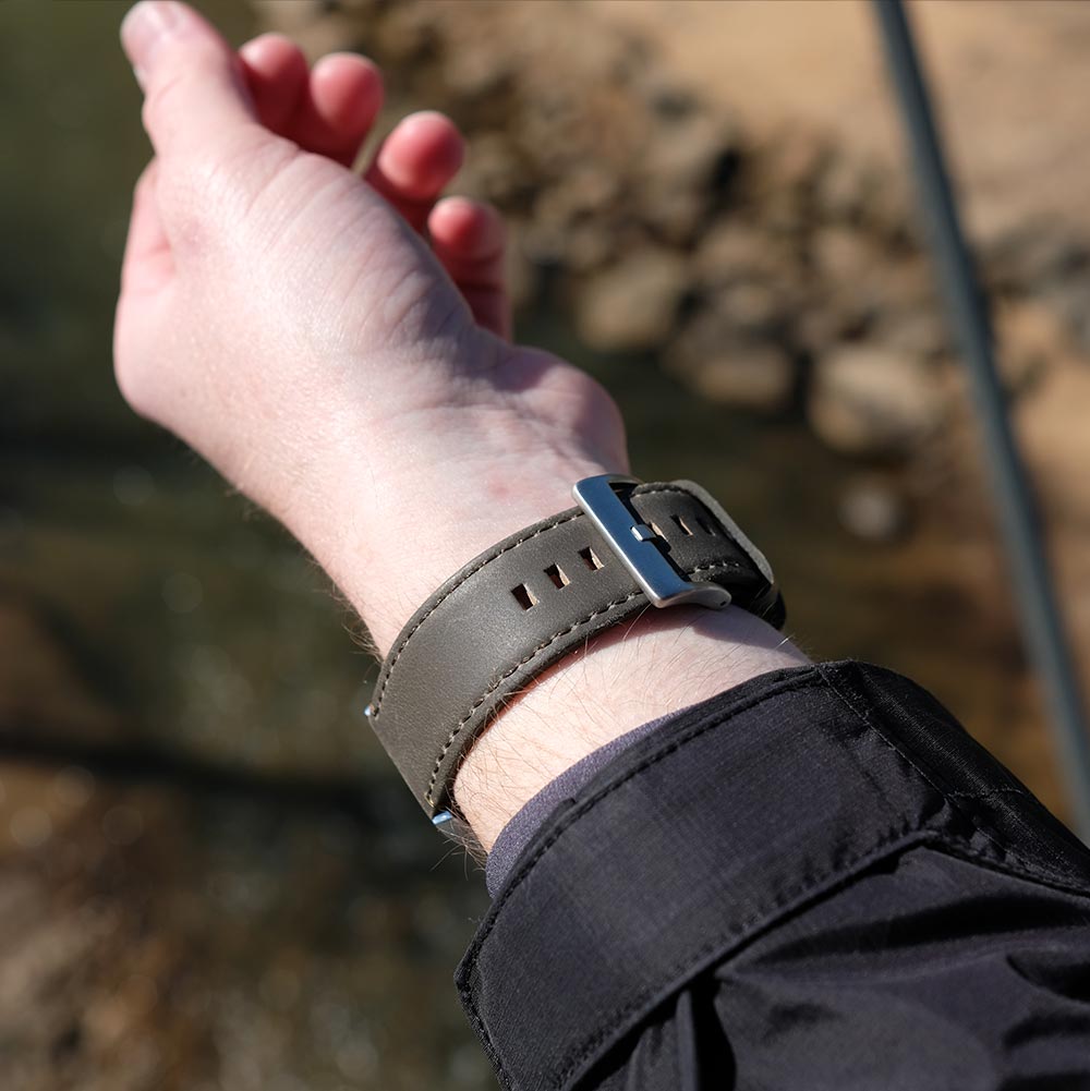 Leather Watchband – 20mm with Quick Release