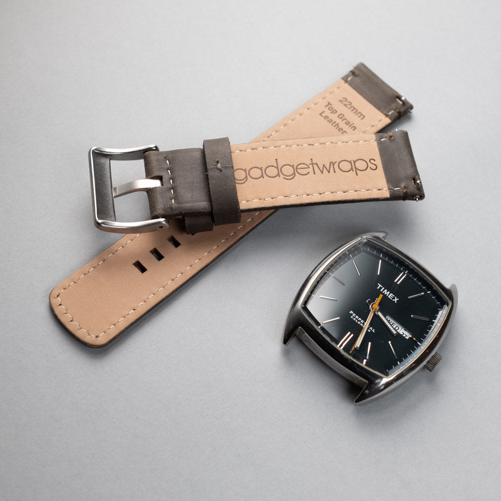 Leather Watchband – 20mm with Quick Release