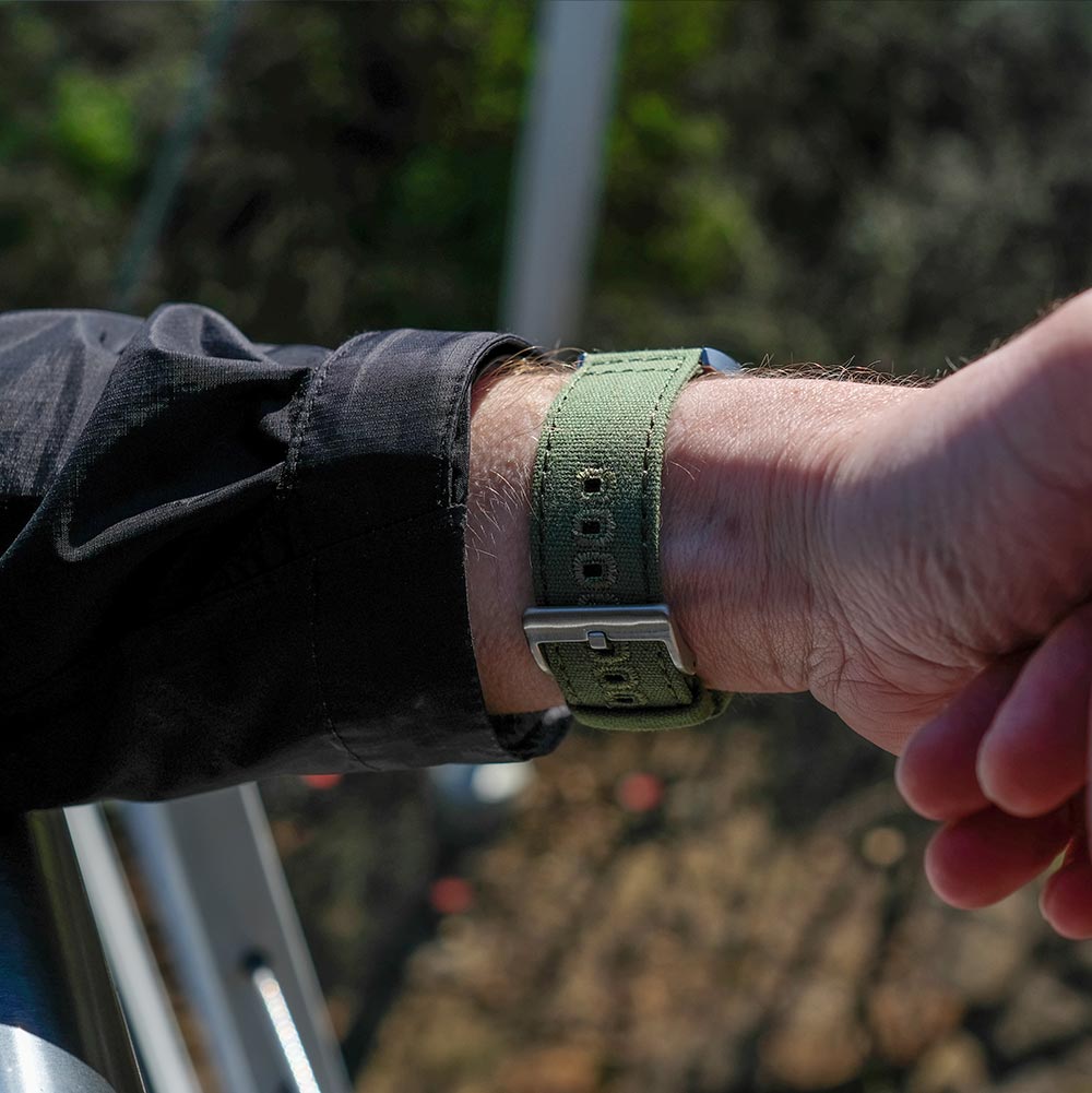 Canvas Watchband – 20mm with Quick Release