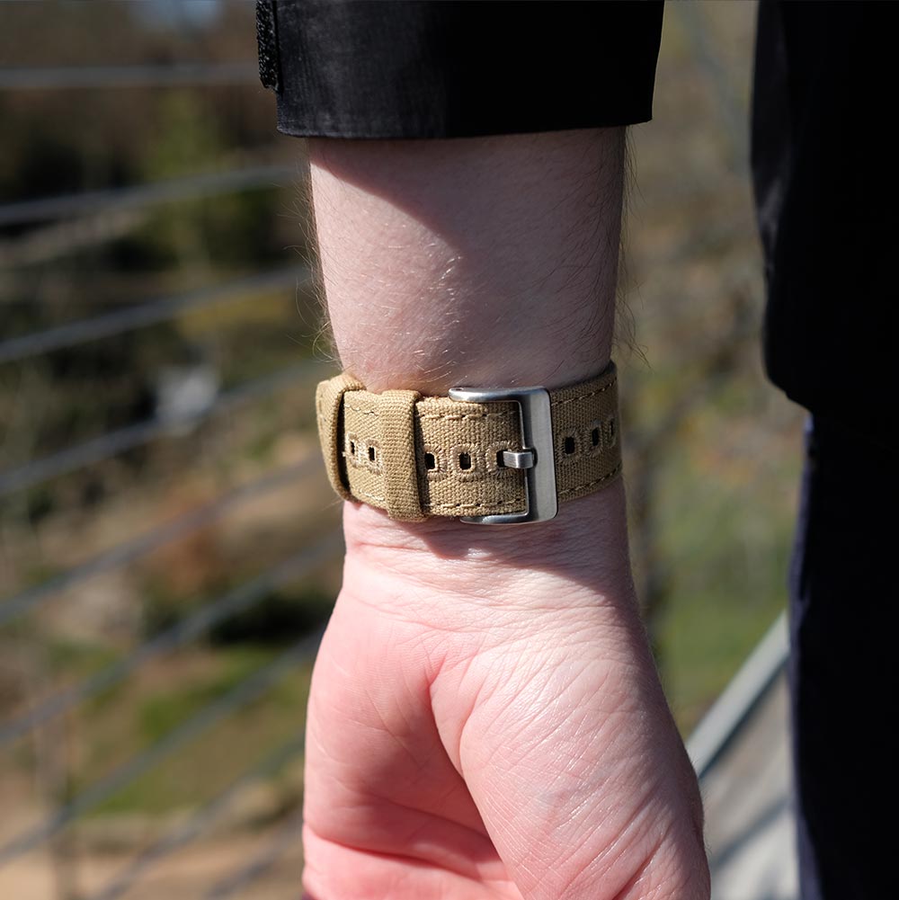 Canvas Watchband – 20mm with Quick Release